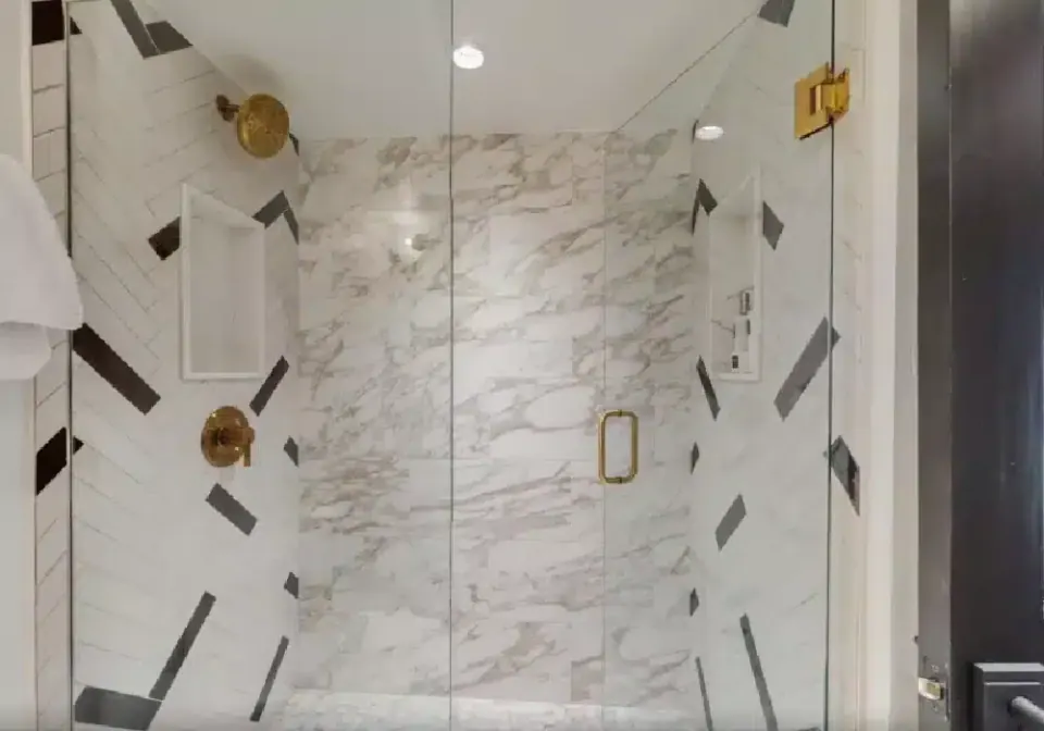 Remodeled bathroom by McSwain Builders, photo 7
