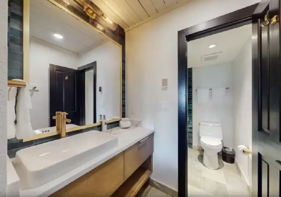 Remodeled bathroom by McSwain Builders, photo 8
