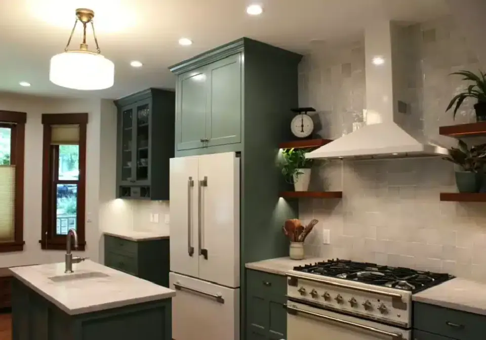 Remodeled kitchen by McSwain Builders, photo 1