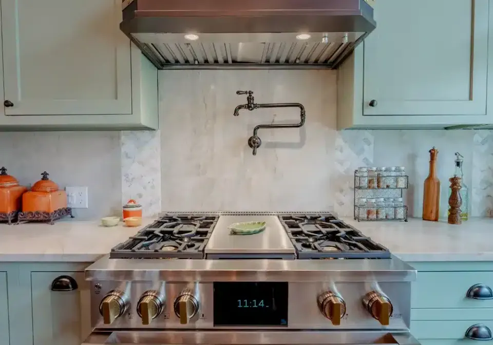Remodeled kitchen by McSwain Builders, photo 8