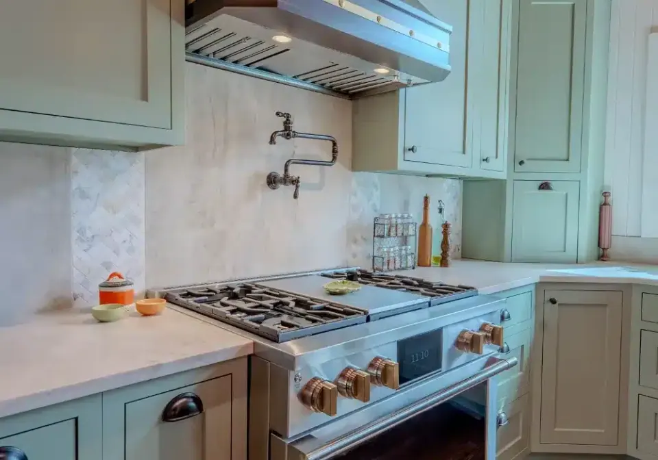 Remodeled kitchen by McSwain Builders, photo 11