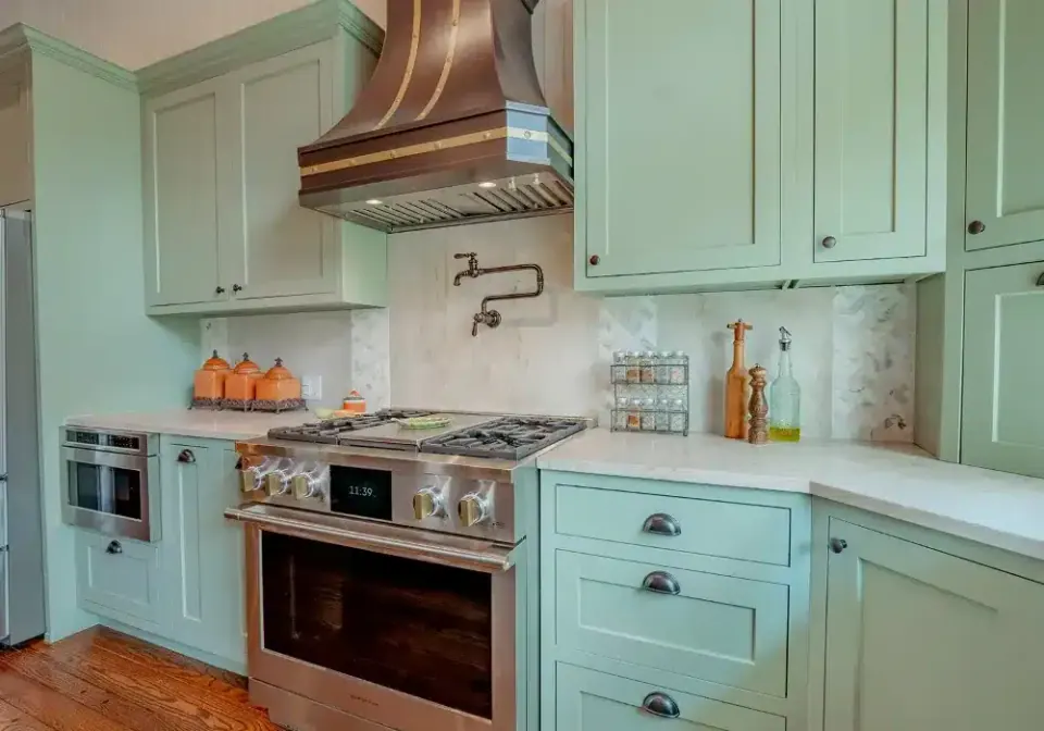 Remodeled kitchen by McSwain Builders, photo 13